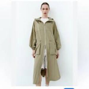 Zara Olive Utility Jacket